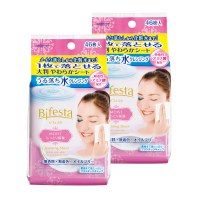 Bifesta缤若诗洁面湿纸巾（浸润型）Mandom漫丹非曼丹温和卸妆水巾日本