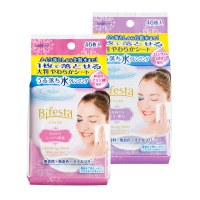 Bifesta缤若诗洁面湿纸巾套装（浸润+弹力辅酶）漫丹非曼丹卸妆液水巾眼唇