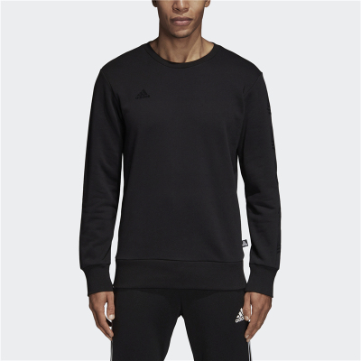 adidas/阿迪达斯创造者 串标黑色 足球针织套头衫运动卫衣