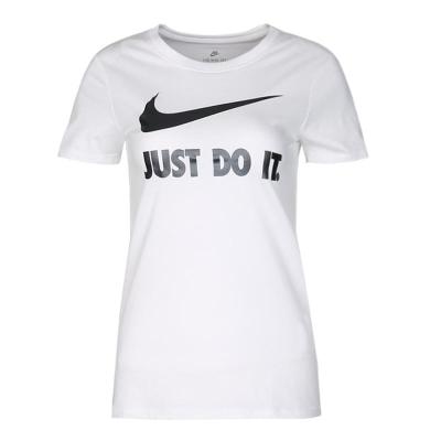 NIKE耐克2018年新款女子AS W NSW TEE CREW JDI SWSH HBRT恤-100