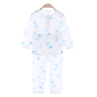 南极人(NanJiren)儿童睡衣套装长袖空调服气球大象宝宝薄款家居服
