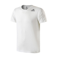 Adidas阿迪达斯男圆领透气训练跑步运动休闲短袖T恤 CW3928