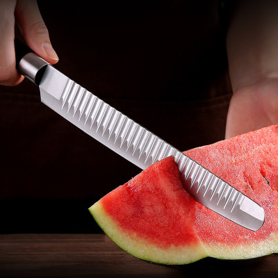【打折】水果刀 切西瓜刀瓜果刀不锈钢长加长款刀具塑料柄切刀