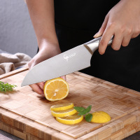 不锈钢切菜刀手工厨房水果刀厨师刀切片刀切肉多用刀西式刀德国刀