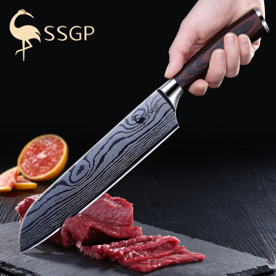 SSGP叁肆鋼西式主厨刀菜刀切片刀厨师片生鱼片多用刀刺身刀寿司刀