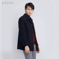 ERDOS 秋冬商务休闲男士羊毛大衣 E166K0021