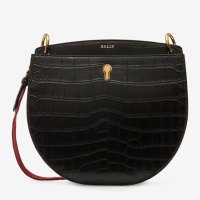 BALLY/巴利 CECYLE女士鳄鱼纹小牛皮斜挎包6224434