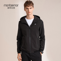 蒙蒂埃莫(monteamor)潮流轻运动风连帽常规版男士夹克外套