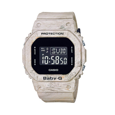 卡西欧(CASIO) 防水防震地球色调户外系列BGD-560WM-5PR石英表男女