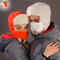 快乐狐狸（ActionFox）冬季户外男女防泼水戴口罩滑雪护耳帽雷锋帽加厚保暖1