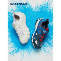 斯凯奇（SKECHERS）男鞋怪兽甜心小白鞋休闲鞋运动鞋熊猫鞋999042