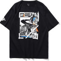 李宁（LI-NING）运动男子短袖T恤星球大战联名系列文化衫AHSP733