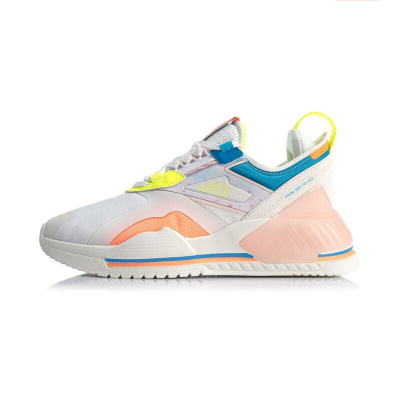 李宁（LI-NING）运动女子休闲鞋T2000日进斗金潮流运动鞋AGLQ002