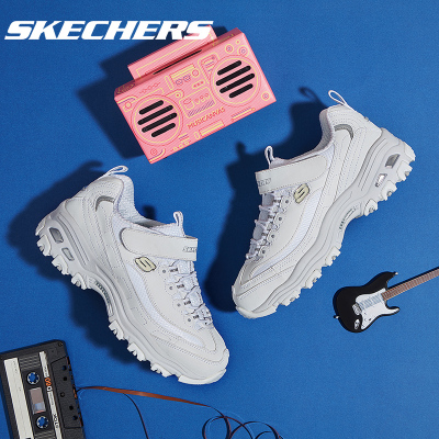 斯凯奇（SKECHERS）儿童老爹鞋休闲运动熊猫鞋透气小白鞋996212L