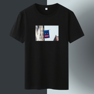 迪伽默 2020新款圆领创意休闲印花潮牌潮流男式短袖t恤