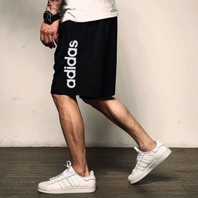 Adidas阿迪达斯男裤2018夏季新款运动裤透气休闲跑步短裤BS5039