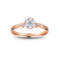 Leysen1855莱绅通灵珠宝 翠贝卡钻石戒指 结婚求婚戒指 女戒 钻石 戒指