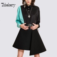 tobebery欧洲站套装女2018秋季新款洋气短裙套装高腰时尚两件套