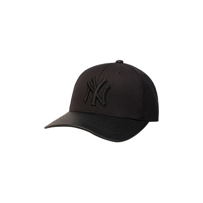 MLB黑色皮帽