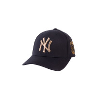 mlb美职棒棒球帽男女通用款可调节NY刺绣棒球帽子 百搭遮阳嘻哈帽