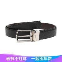 Coach 蔻驰 奢侈品 男士皮革双面板扣/针扣式皮带腰带礼盒 64889