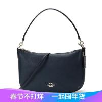 Coach 蔻驰 奢侈品 女士抛光粒面皮革CHELSEA手提单肩斜挎包 56819