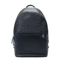 COACH 蔻驰 奢侈品 男士专柜款涂层帆布配皮双肩包 69352
