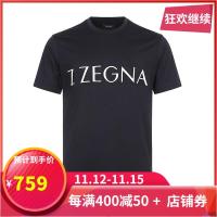 Z Zegna 杰尼亚 男士棉质圆领短袖T恤 VT371 ZZ631