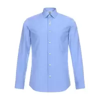 Z Zegna 杰尼亚 奢侈品 男士棉质长袖翻领衬衫 705006 ZCSC1