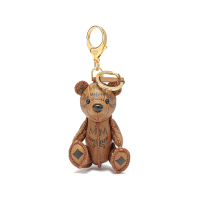 MCM 男士/女士中性款人造革小熊挂饰吊饰钥匙扣MXZAAXL01