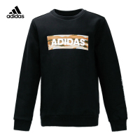 阿迪达斯儿童（ADIDAS）运动男女大童休闲时尚圆领长袖套头卫衣DY9230/DY9231