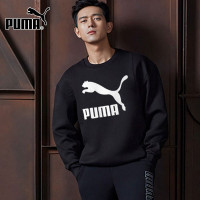 彪马（Puma）运动男装圆领透气舒适运动休闲卫衣时尚长袖卫衣上衣595892