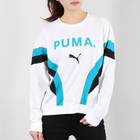 彪马（Puma）长袖T恤女装时尚运动服跑步健身训练休闲舒适透气套头衫579213