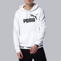 彪马（Puma）男装运动服跑步训练透气休闲卫衣针织时尚连帽套头衫844793