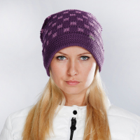 快乐狐狸（ActionFox）运动户外男女时尚针织毛线帽毛球帽1500