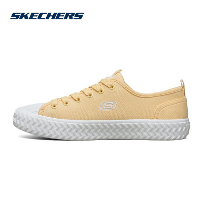 斯凯奇（SKECHERS） V'Lites帆布鞋绑带休闲鞋情侣女子低帮鞋66666262