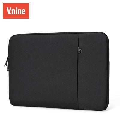 第九城(V.NINE)苹果电脑内胆包15.6英寸轻便薄防泼水笔记本保护套 黑色