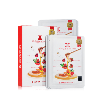 JAYJUN/捷俊红果蜂蜜面膜5片 韩国补水保湿修护面膜女正品
