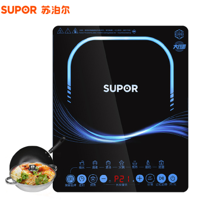 苏泊尔（SUPOR）SDHCB148-210T 电磁炉智能多用轻薄整版触摸电磁炉 微晶面板