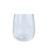 春之晖无铅玻璃水杯圆形水杯耐热喝水杯牛奶杯家用透明水杯果汁杯6只