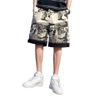 袋鼠(DAISHU)2020夏季新款男士休闲时尚工装短裤