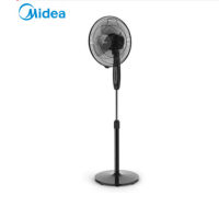 美的（Midea）电风扇家用立式电扇宿舍工业机械台式静音落地扇FSA30YA 1黑色