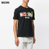 MOSCHINO 水果字母logo短袖T恤
