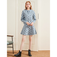 拉夏贝尔时尚套装女2019新款秋冬季卫衣半身裙子气质洋气小个子显高两件套