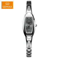 GEMAX/格玛仕 正品防水石英腕表 女士时尚品牌钨钢手链表 MX8038