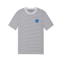 马克华菲2020夏季新款个性条纹男式T恤简约时尚短袖上衣