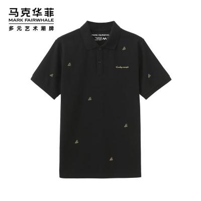 马克华菲时尚趣味短袖POLO