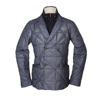 EMPORIO ARMANI 阿玛尼 男士冬季保暖假两件套可拆卸领羽绒服外套 ZNN06GR 48