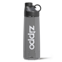美国zippo塑料防摔便携户外水壶男女战术杯子超大容量运动水杯 神秘银