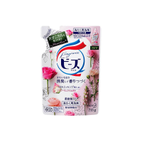 【3袋】日本kao花王天然洗衣液替换装#玫瑰花果香715g*3洗护合一 香味持久 不含荧光增白剂（新旧款及版本随机发货）